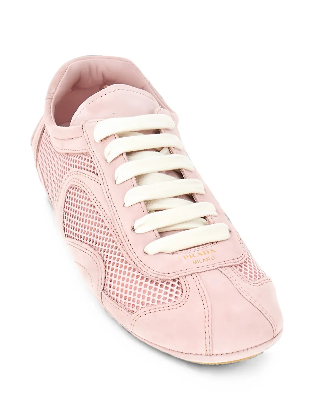 Prada lace-up sneakers Roze