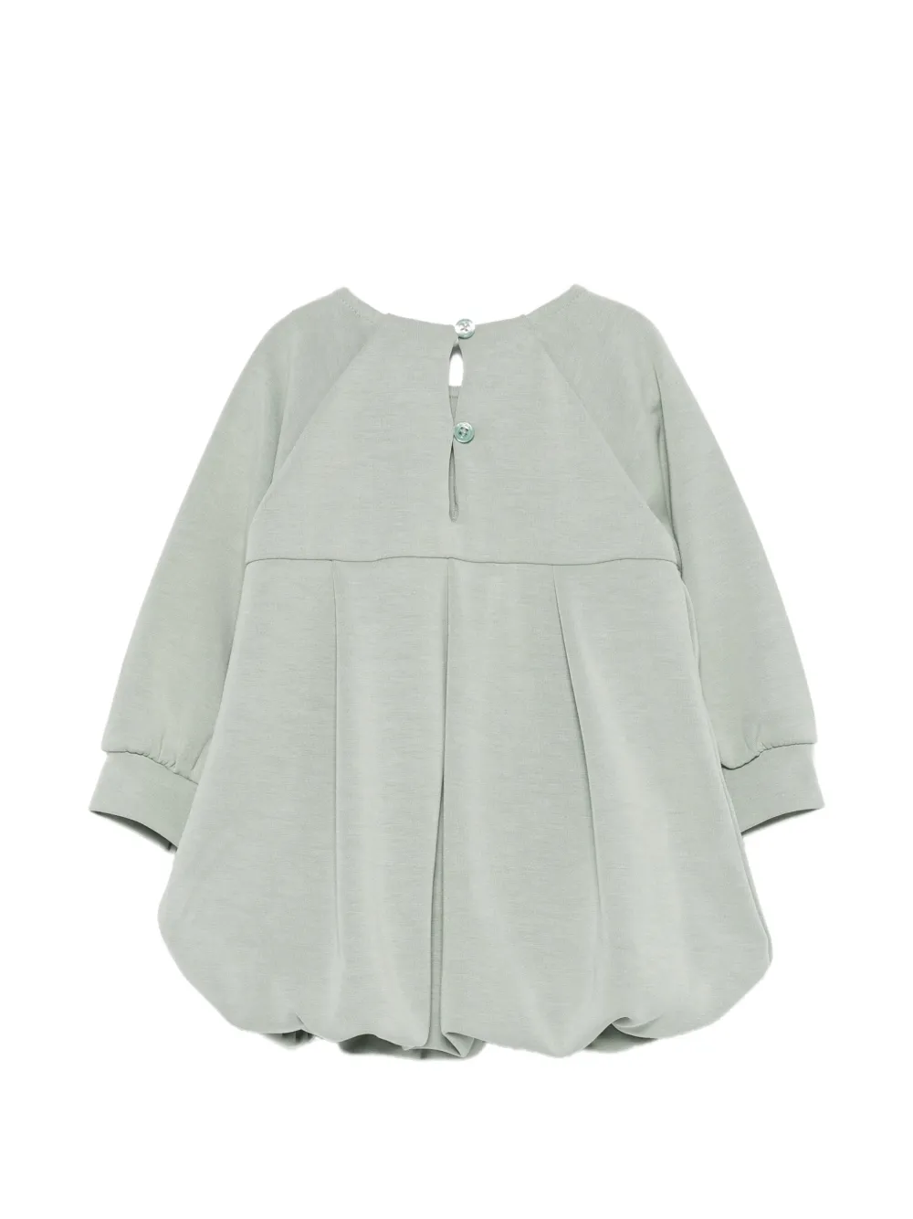Emporio Armani Kids Jurk met logoprint Groen