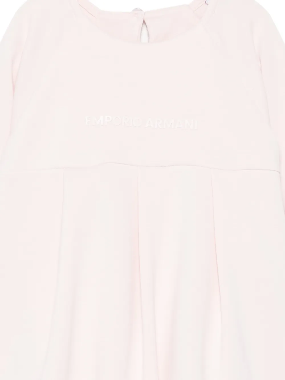 Emporio Armani Kids Jurk met logoprint Roze
