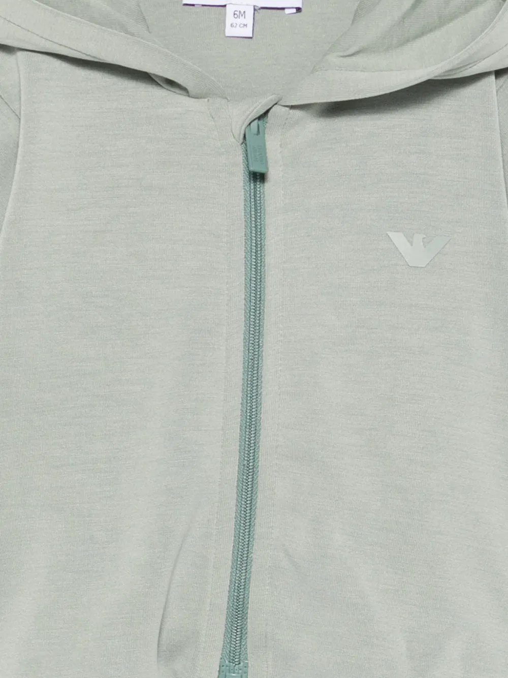 Emporio Armani Kids Sweater met logopatch Groen
