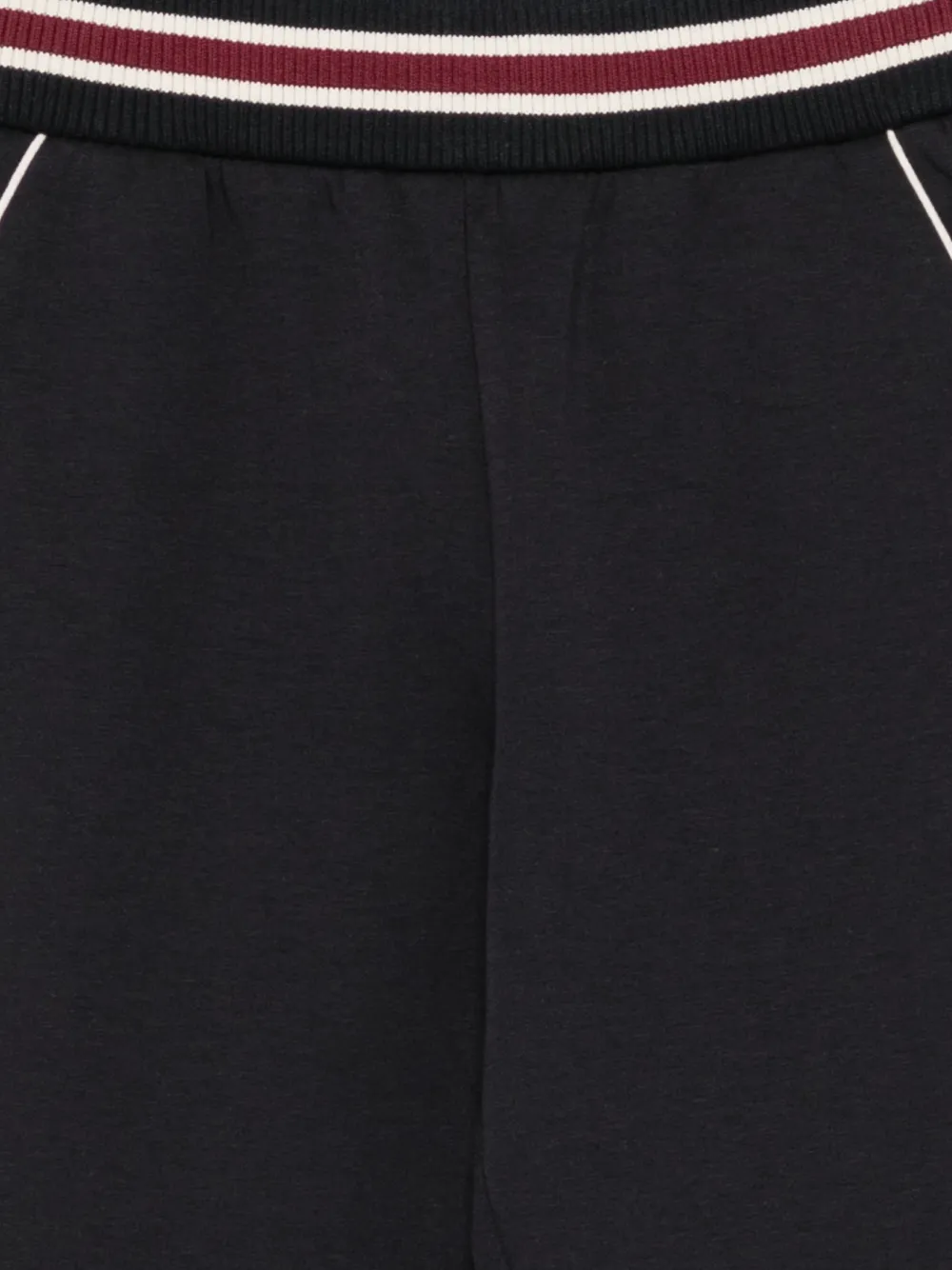 Emporio Armani Kids Trainingsbroek met knoopdetail en logopatch Blauw