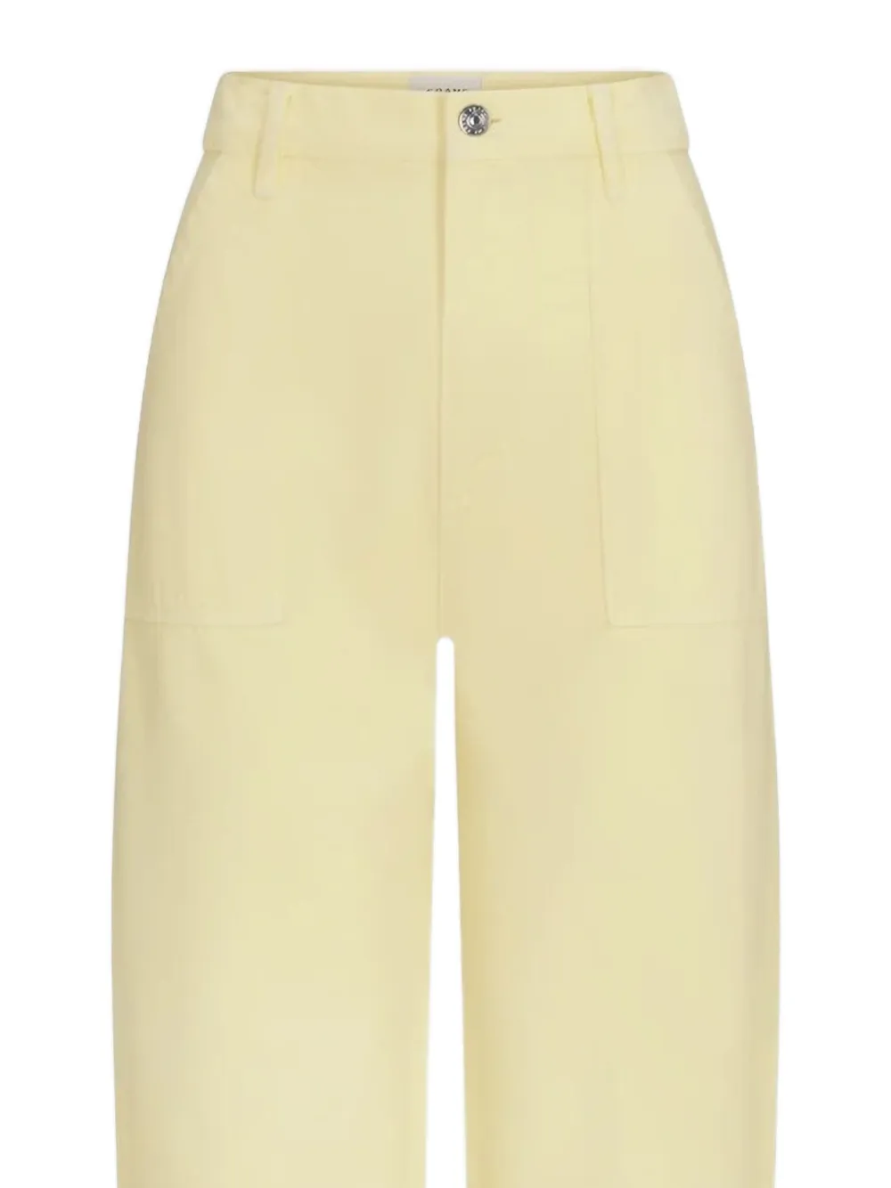 FRAME The Bow Cargo Pants in Yellow, view 2