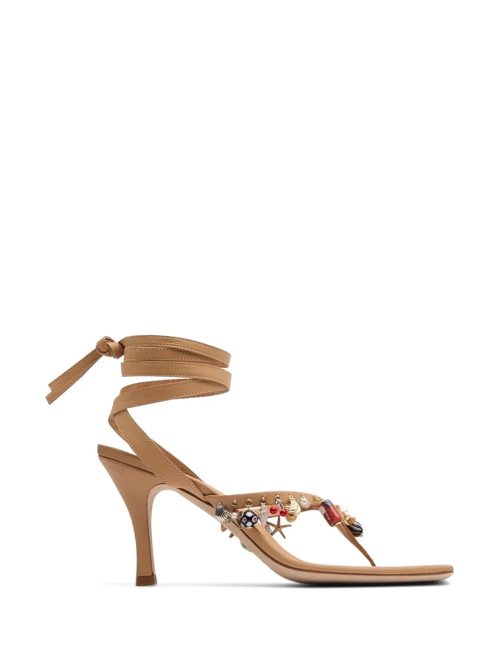 Christopher Esber Memento charm-embellished sandals Bruin