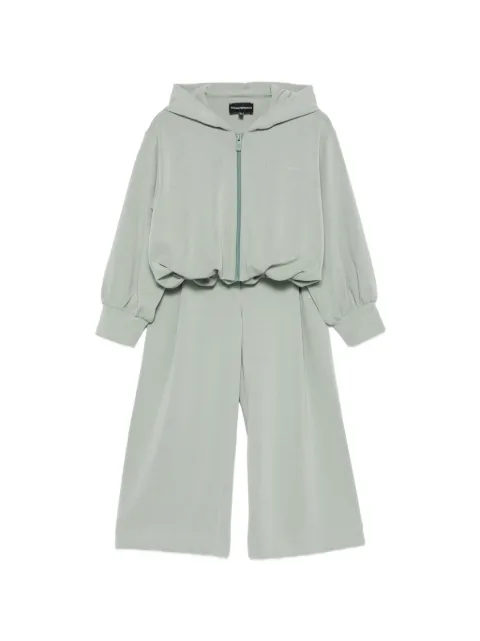Emporio Armani Kids logo-print hooded tracksuit