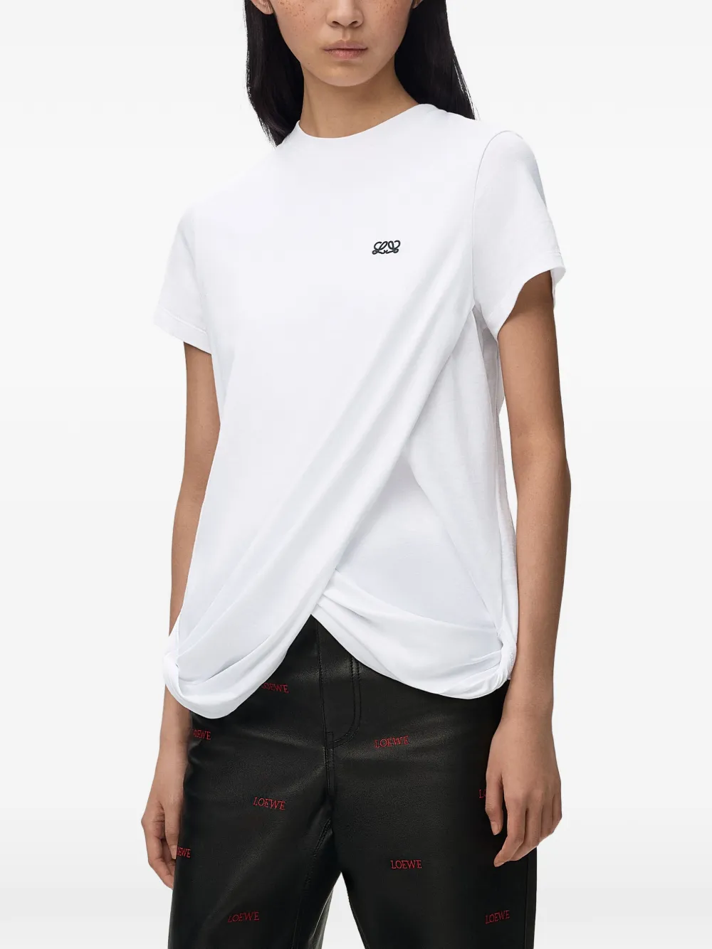 LOEWE draped T-shirt
