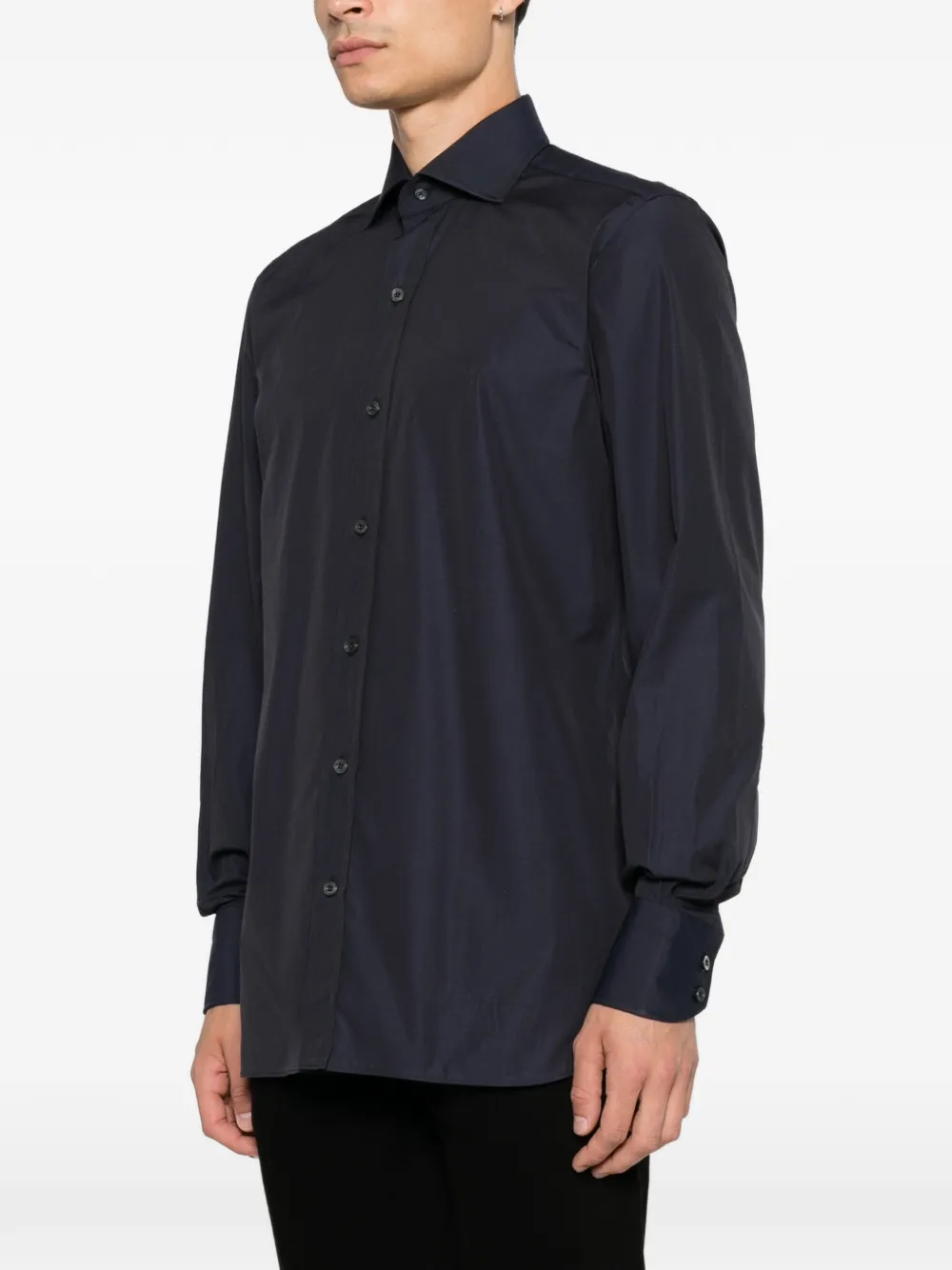 TOM FORD Button-down overhemd Blauw