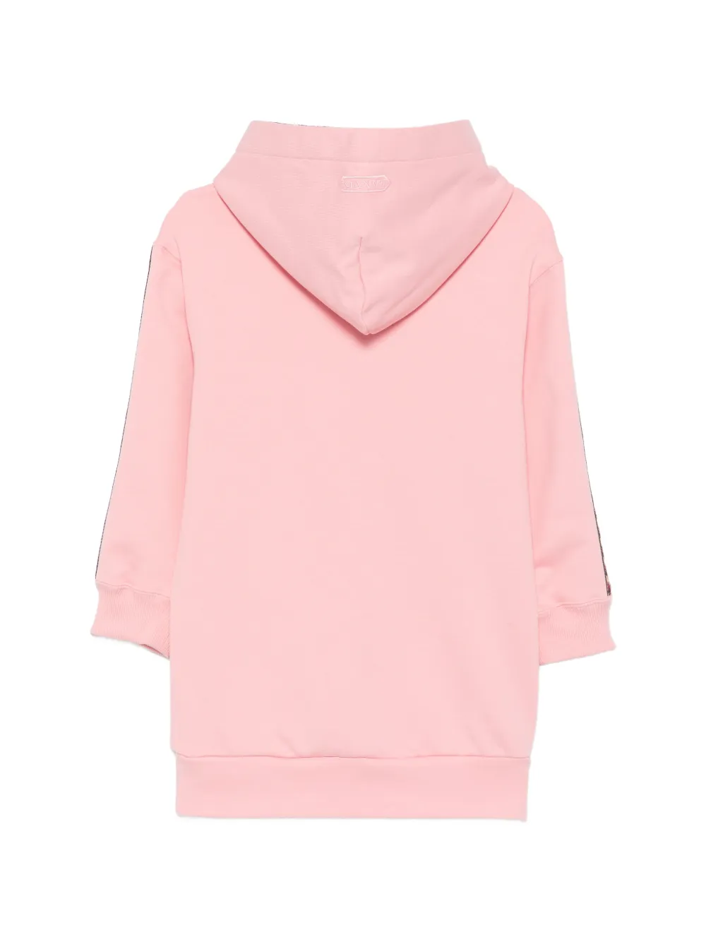 Lanvin Enfant Jurk met geborduurd logo Roze