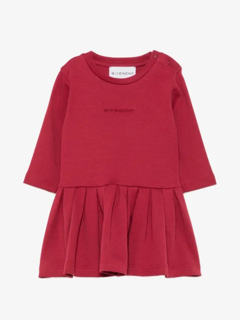 Givenchy Kids robe à logo brodé