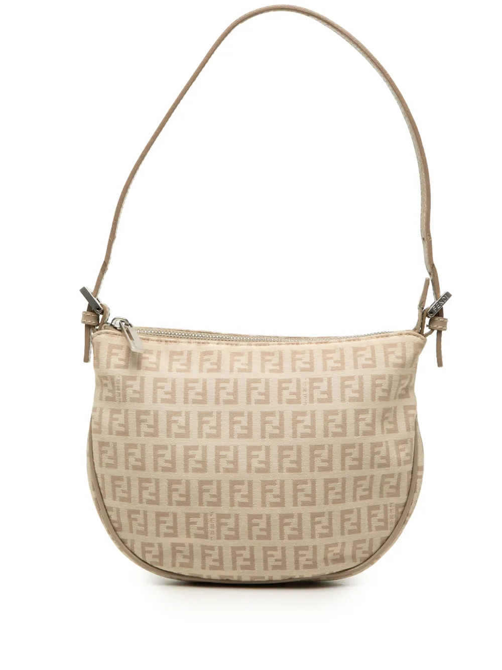 Fendi Pre-Owned 2000-2010 Zucchino Canvas Hobo shoulder bag - Toni neutri