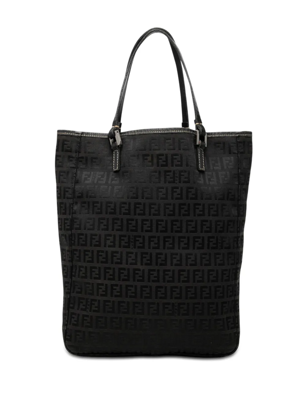 Fendi Pre-Owned 2000-2010 Zucchino Canvas tote bag - Nero