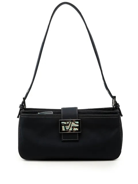 Fendi Pre-Owned 2000-2010 Canvas FF Marble shoulder bag