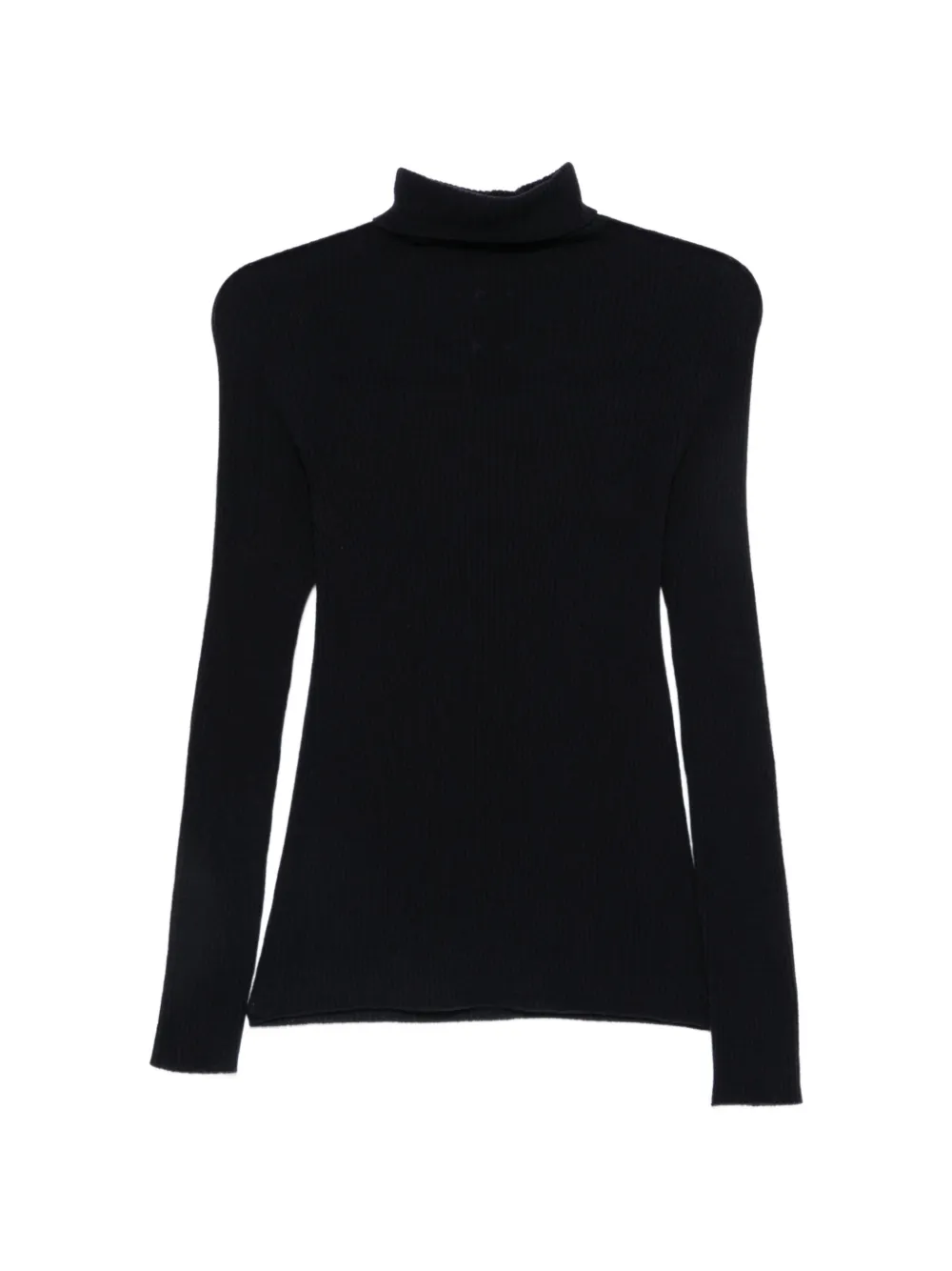Fabiana Filippi ribbed-knit roll-neck sweater - Blu