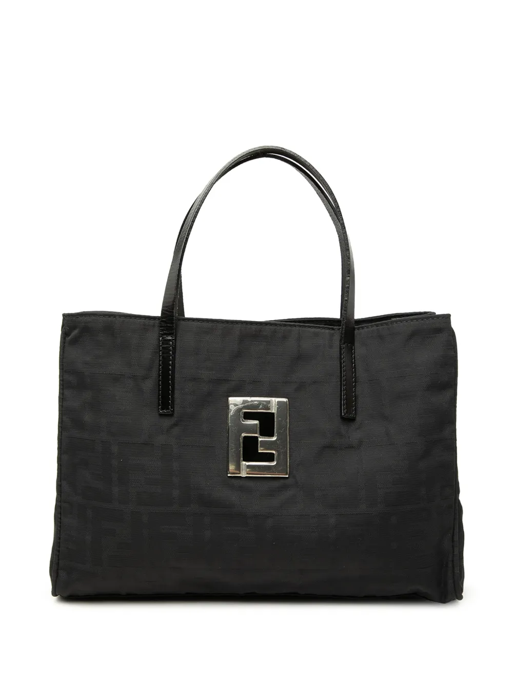 Fendi Pre-Owned 2010-2026 Zucca Canvas tote bag - Nero