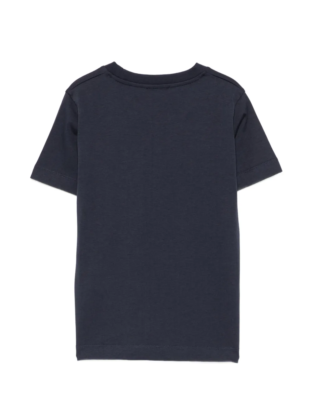Paul & Shark Junior T-shirt met haaiprint Blauw