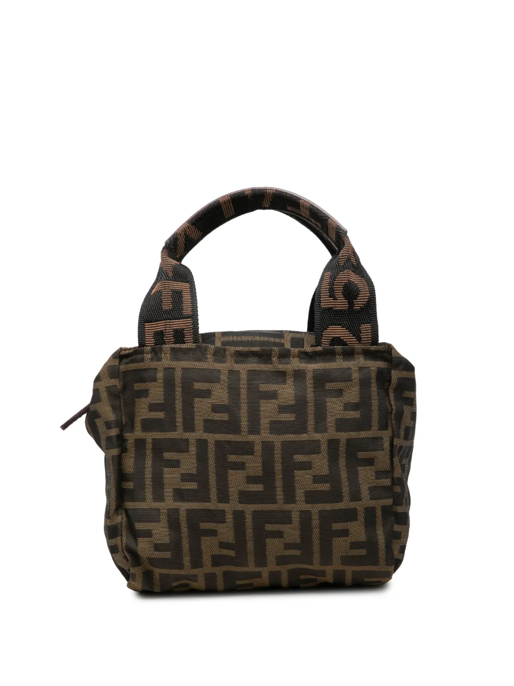 Fendi Pre-Owned 2000-2010 Mini Zucca Canvas handbag - Marrone