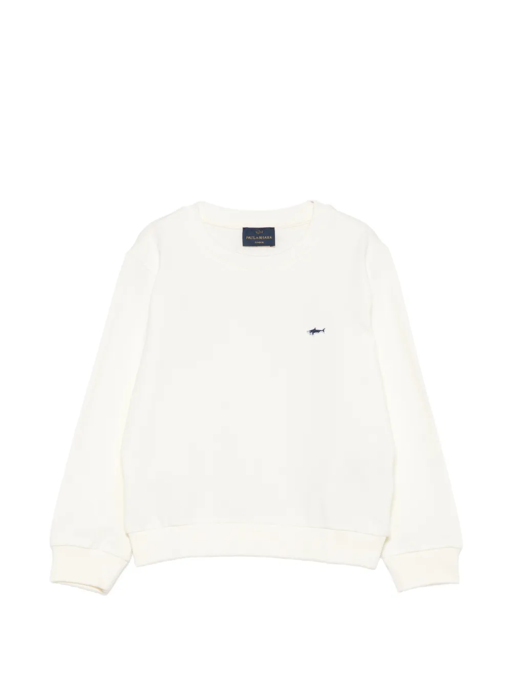 Paul & Shark Junior logo-embroidered sweatshirt - Toni neutri