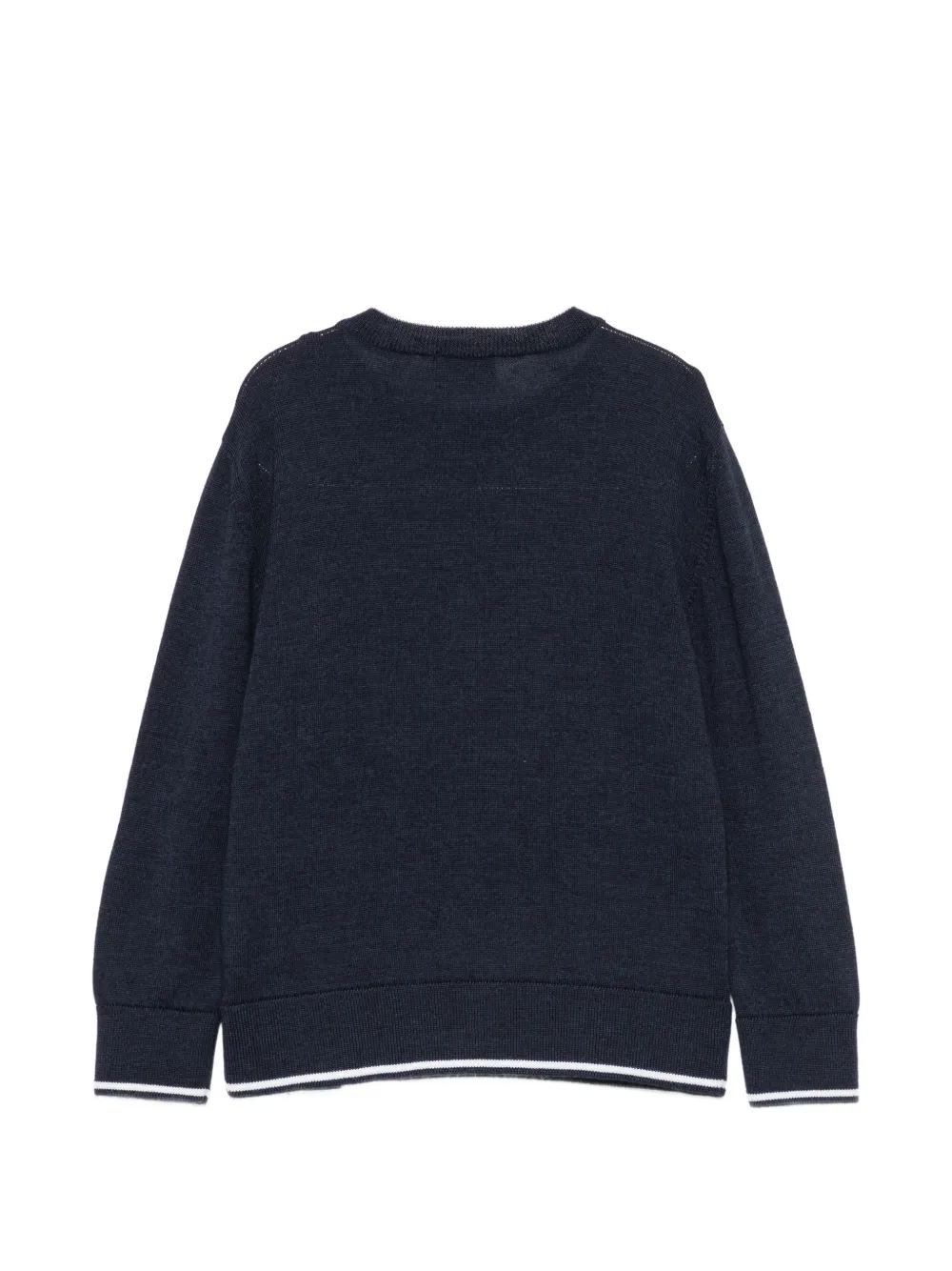 Paul & Shark Junior Trui met geborduurd logo Blauw