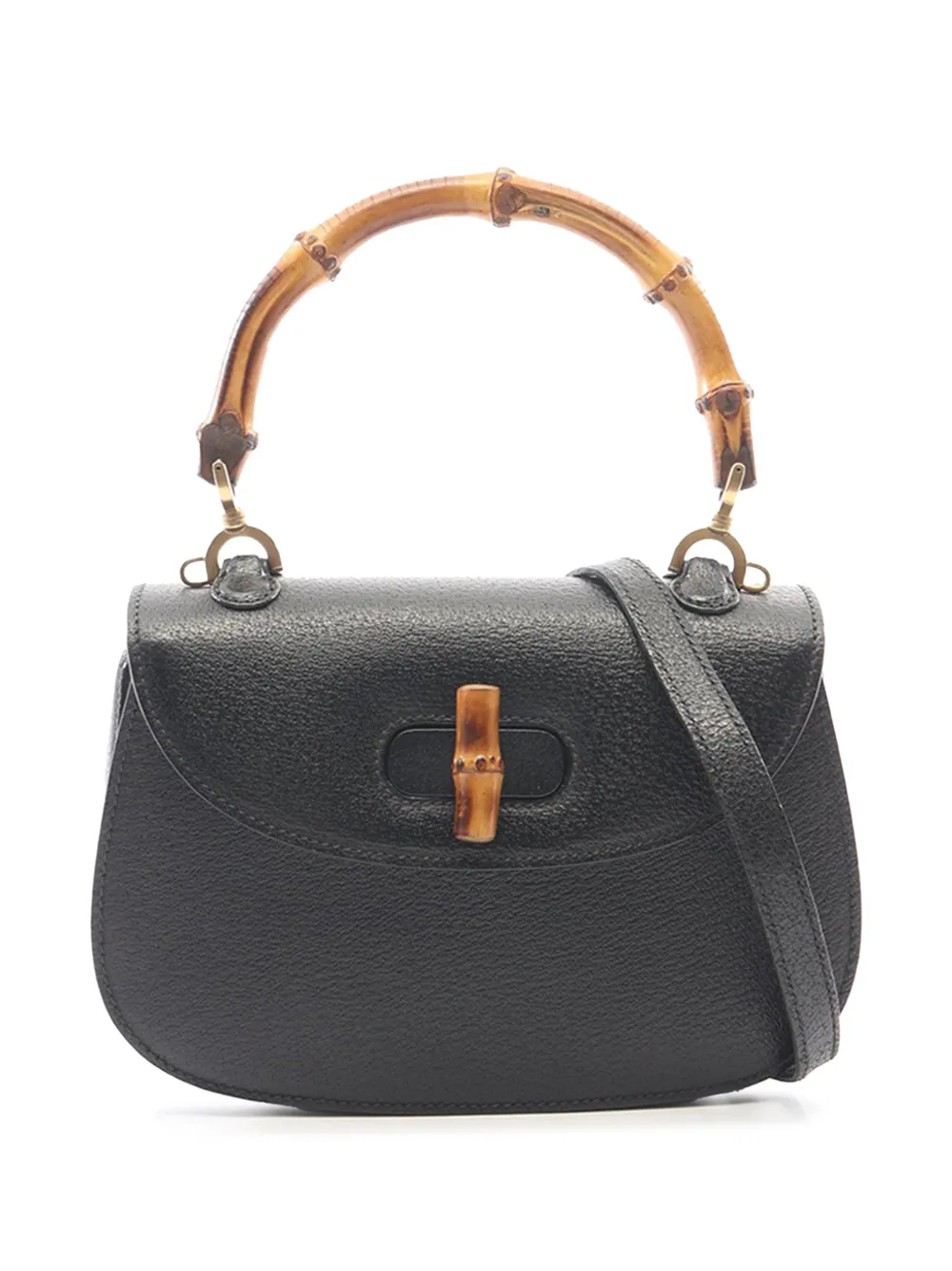 Gucci Pre-Owned 20th Century Bamboo Night satchel - Nero
