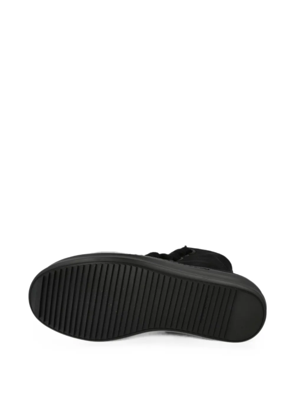 Rick Owens DRKSHDW Jumbolace high-top sneakers Zwart
