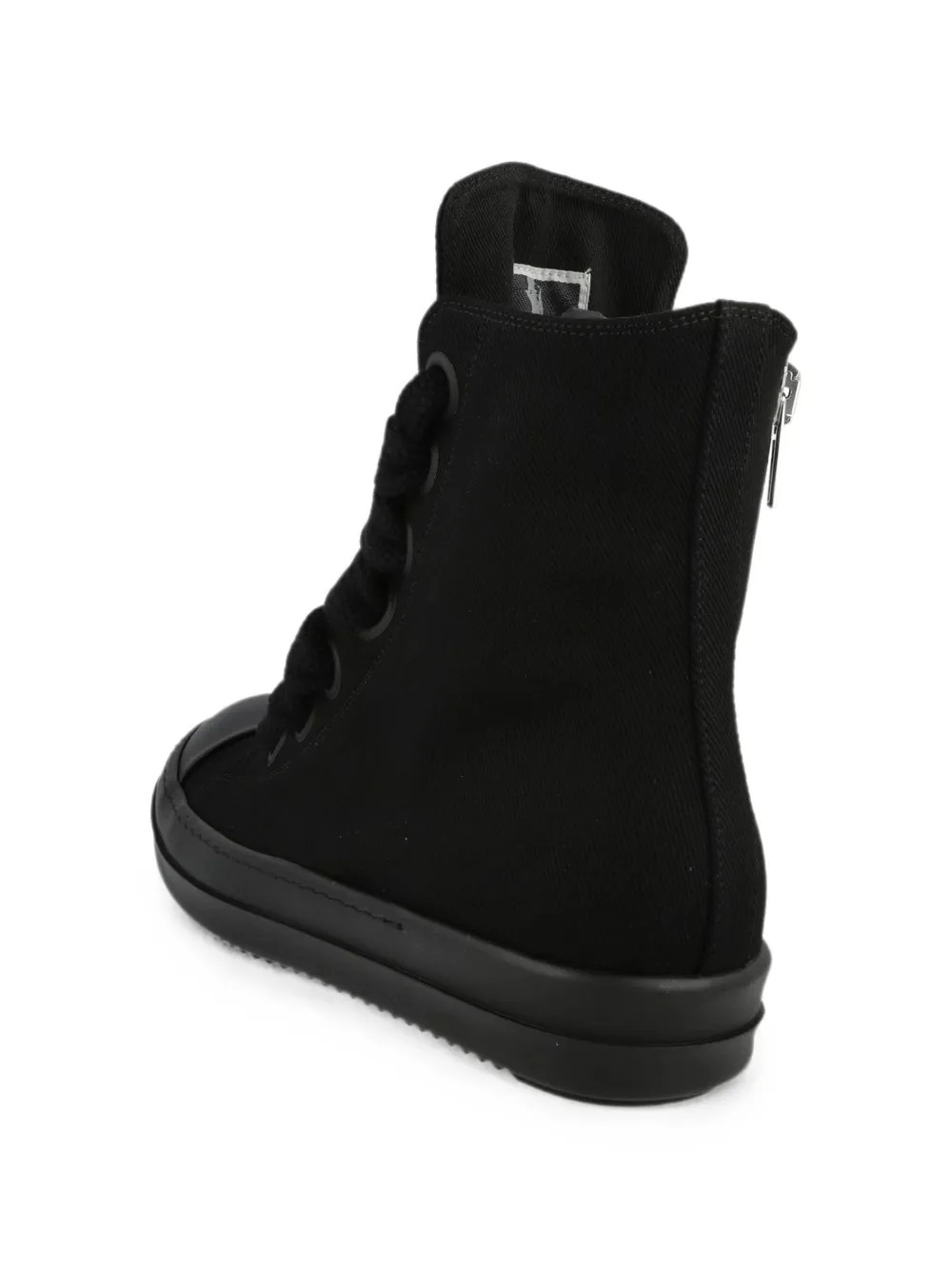 Rick Owens DRKSHDW Jumbolace high-top sneakers Zwart