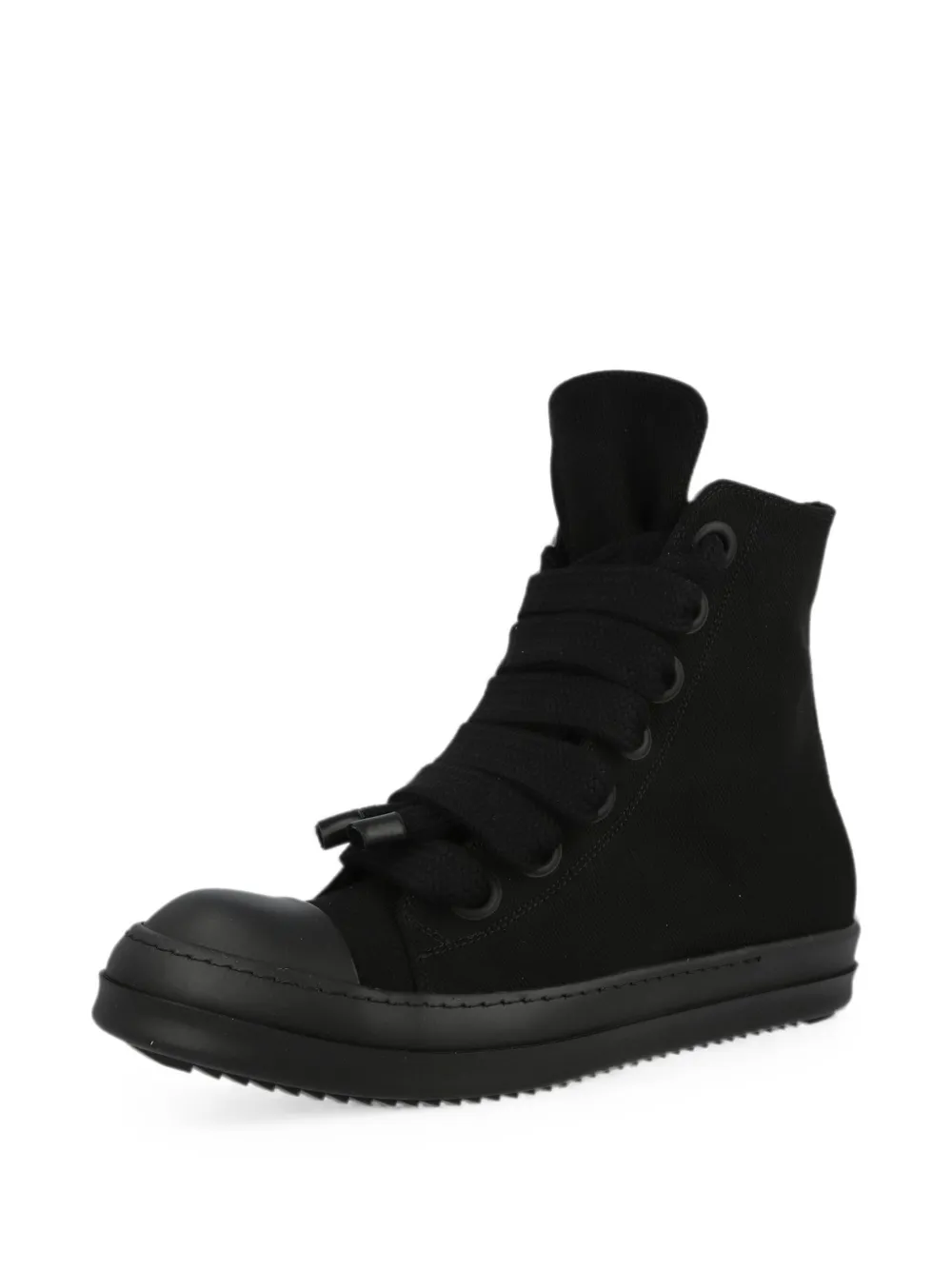 Rick Owens DRKSHDW Jumbolace high-top sneakers Zwart