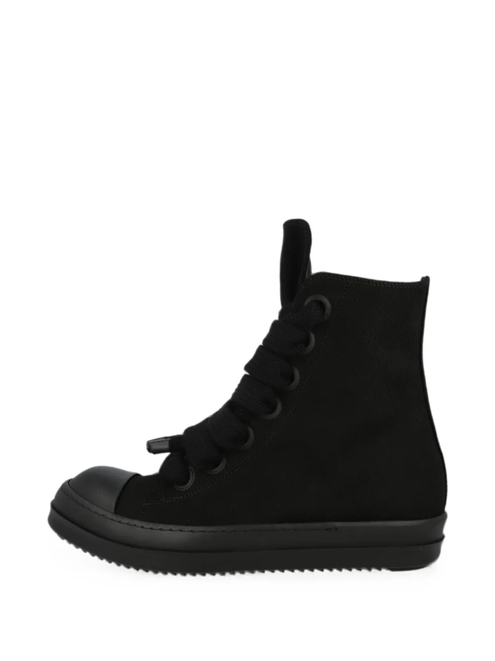 Rick Owens DRKSHDW Jumbolace high-top sneakers Zwart