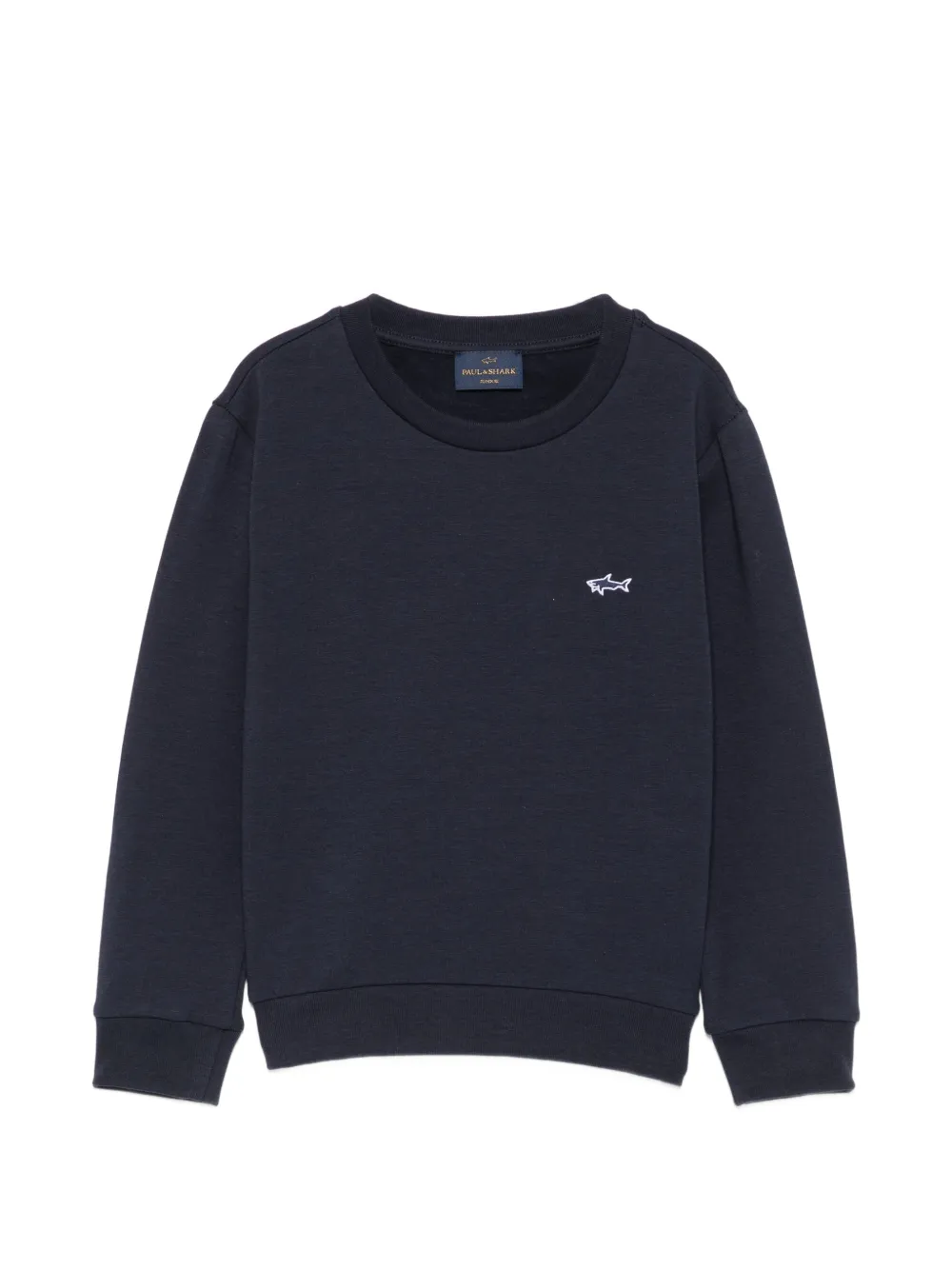 Paul & Shark Junior logo-embroidered sweat - Blu