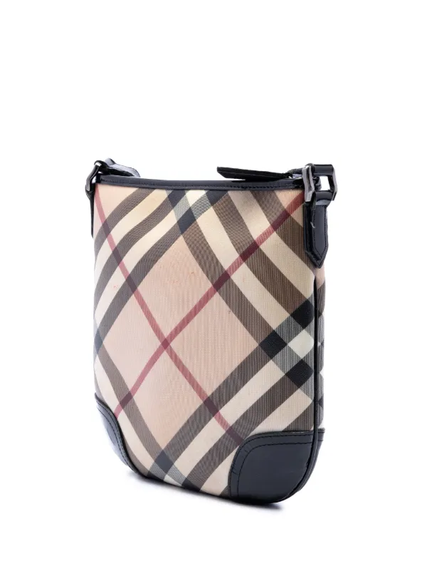 Burberry Pre-Owned 2000-2017 Supernova Check Coated Canvas Dryden