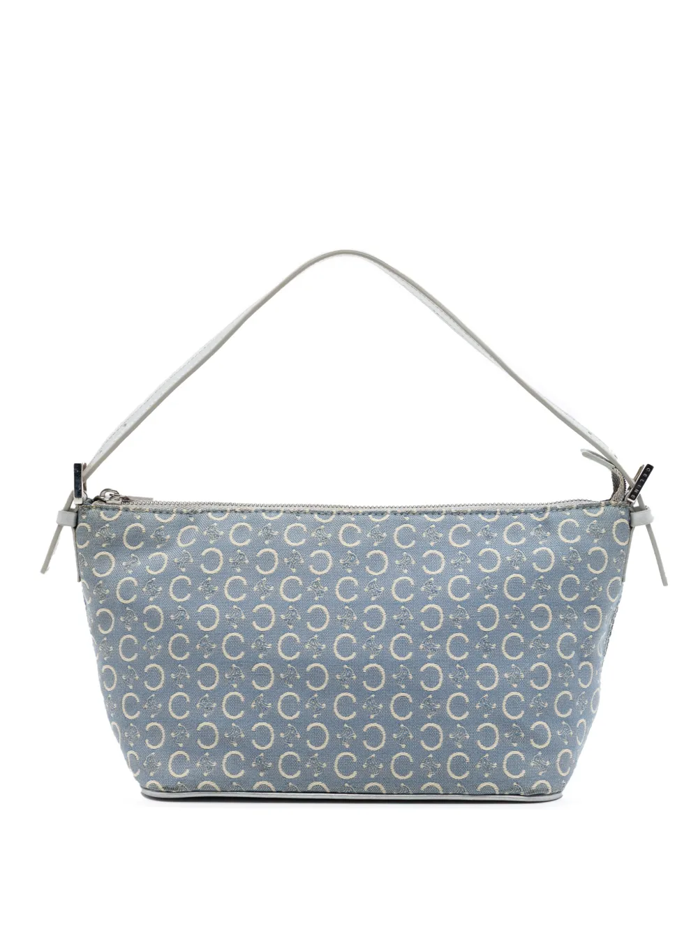 Celine Pre-Owned 2000 C Macadam Canvas handbag - Blu