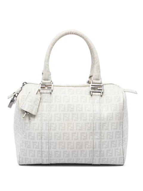 Fendi Pre-Owned 2000-2010 Zucchino Coated Canvas boston bag