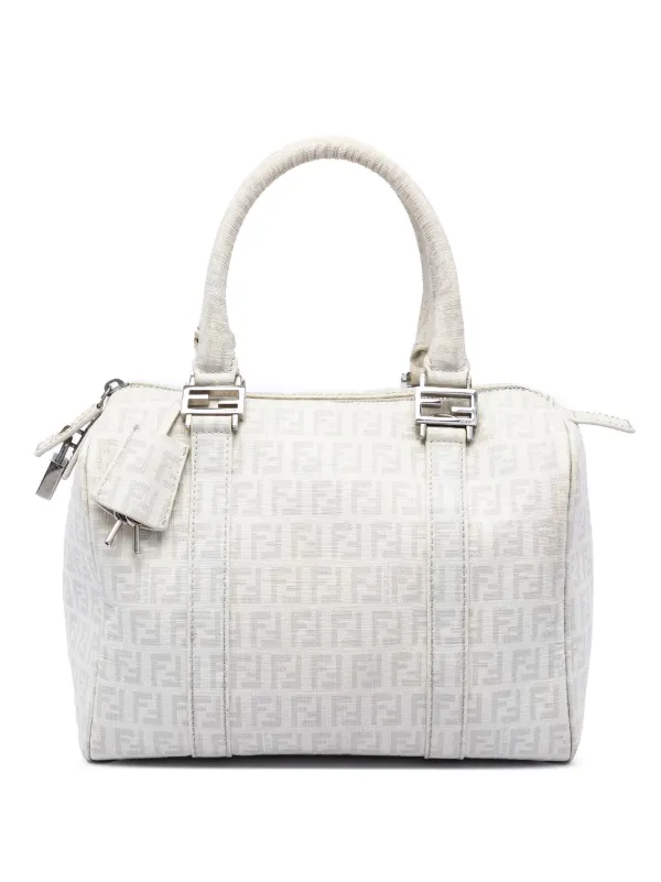 FENDI ロゴ入り 毛布 グレー・ホワイト 37000746_69362051_600.jpg