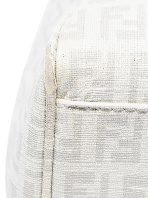 Fendi Pre-Owned 2000-2010 Zucchino Coated Canvas Boston Bag
