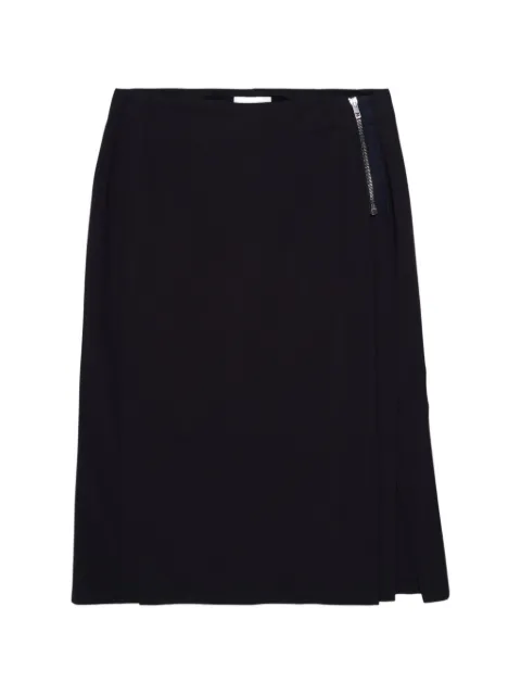 LEMAIRE zip-detail skirt
