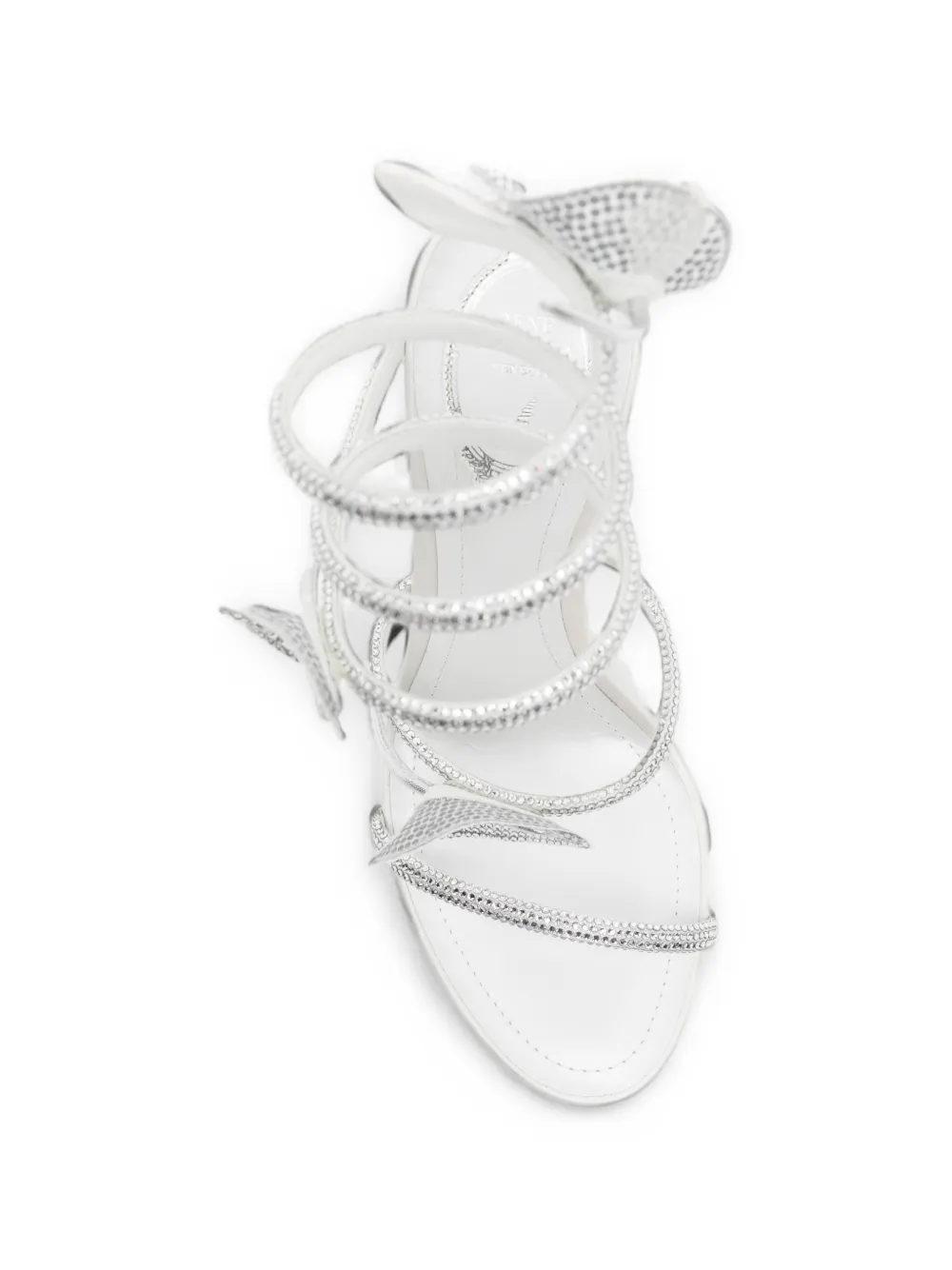 René Caovilla 110mm Calliope sandals Beige