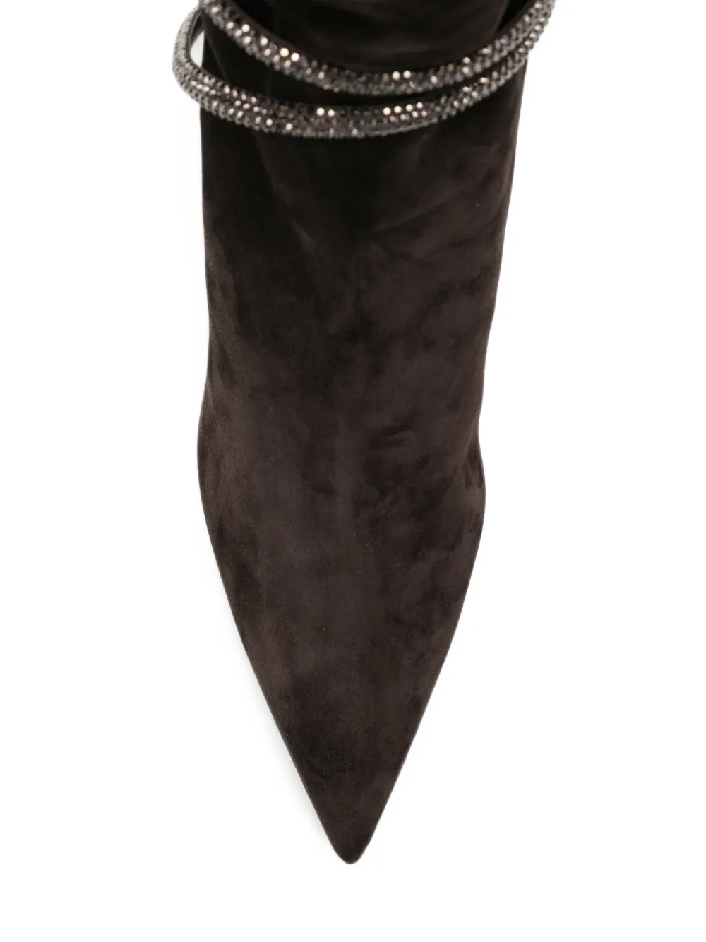 René Caovilla 85mm Cleo ankle boots Bruin