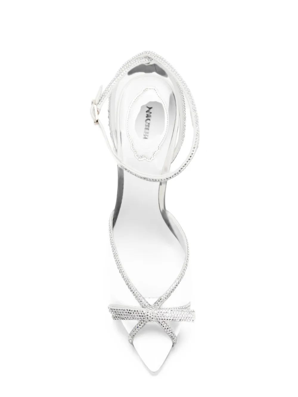 René Caovilla 105mm Lynette sandals Wit