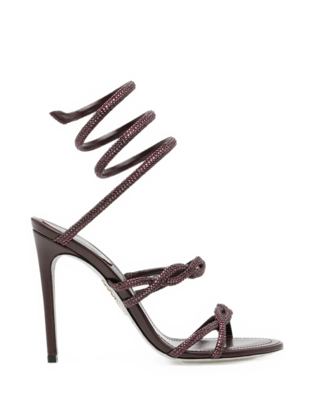 René Caovilla Braid Cleo sandals Paars