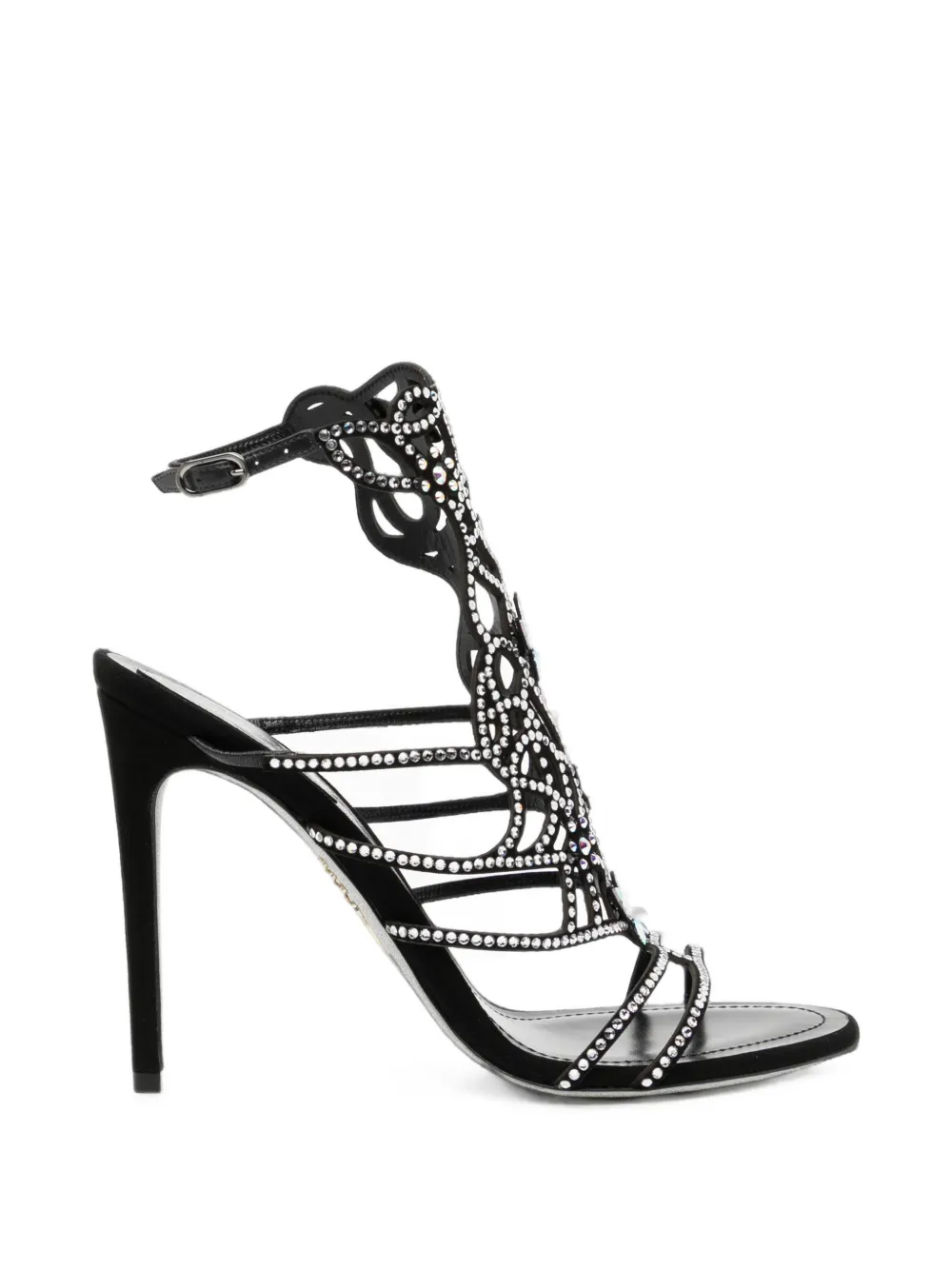 René Caovilla 105mm Eden sandals Zwart