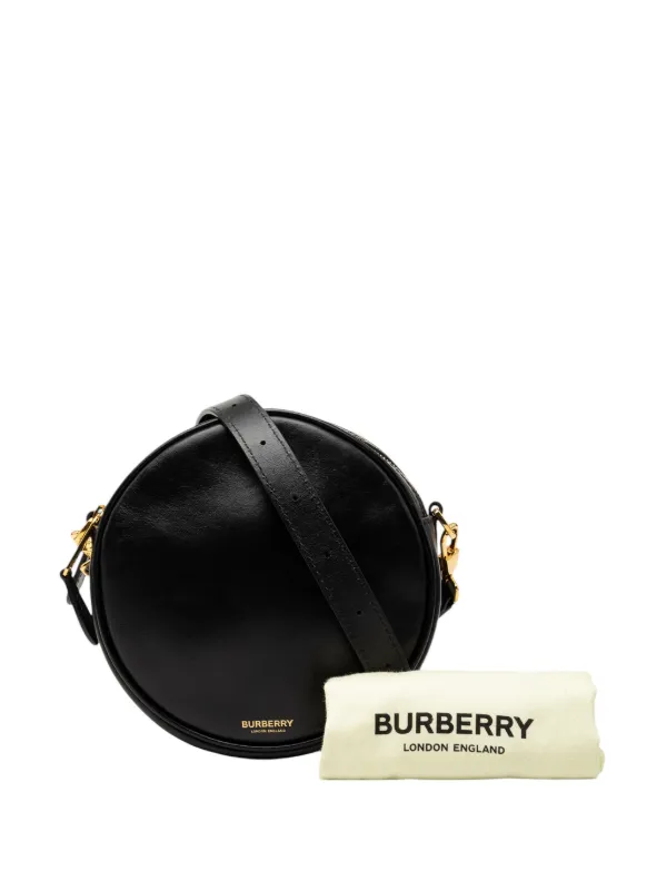 Burberry Pre-Owned 2018-2023 カーフスキン ルイーズ ラウンド 