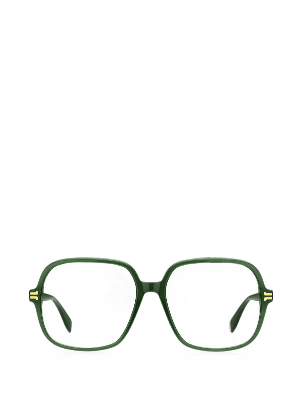 Marc Jacobs Runway Square-frame Glasses In Yellow