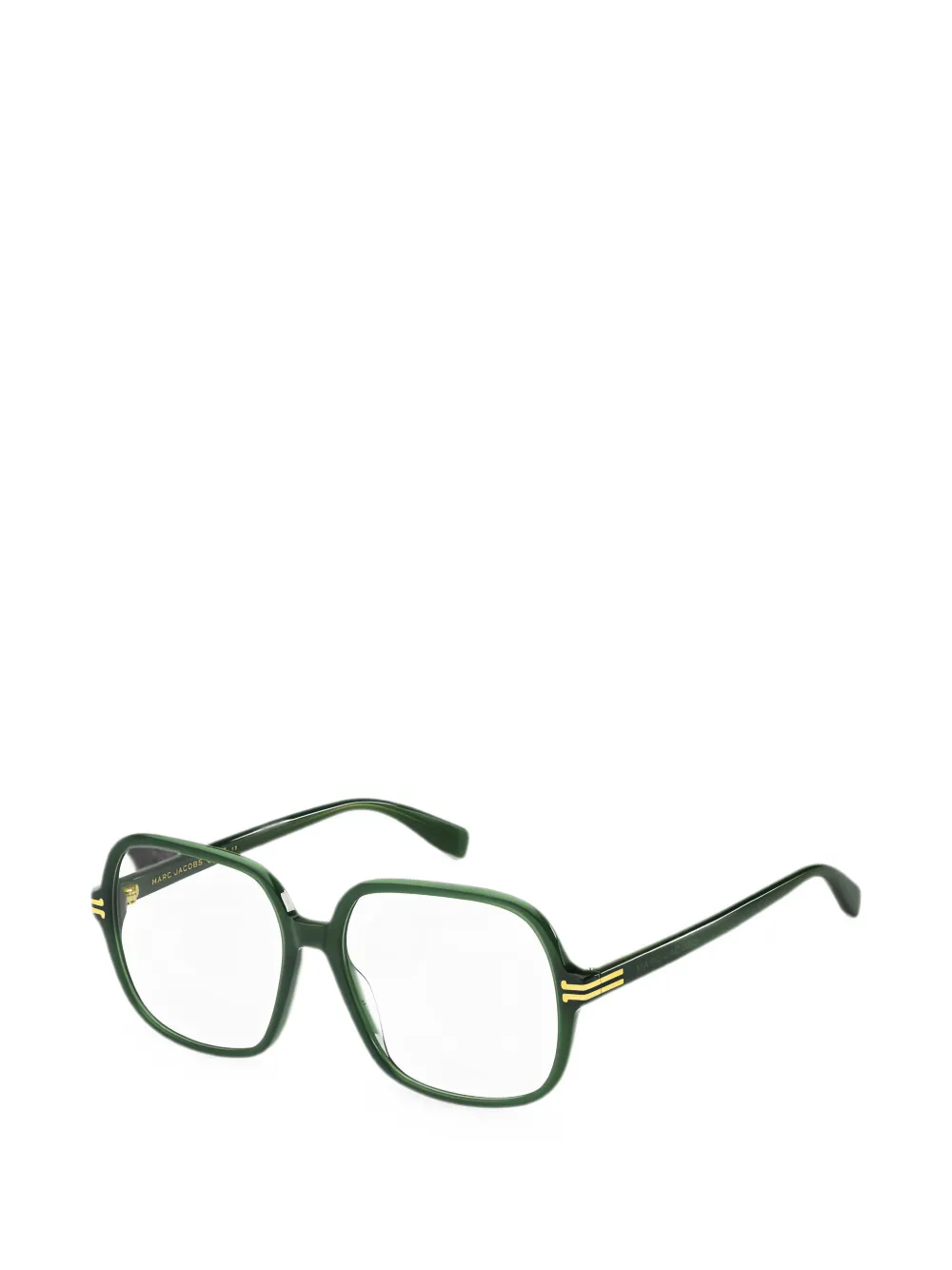 Marc Jacobs Runway Square-frame Glasses In Yellow