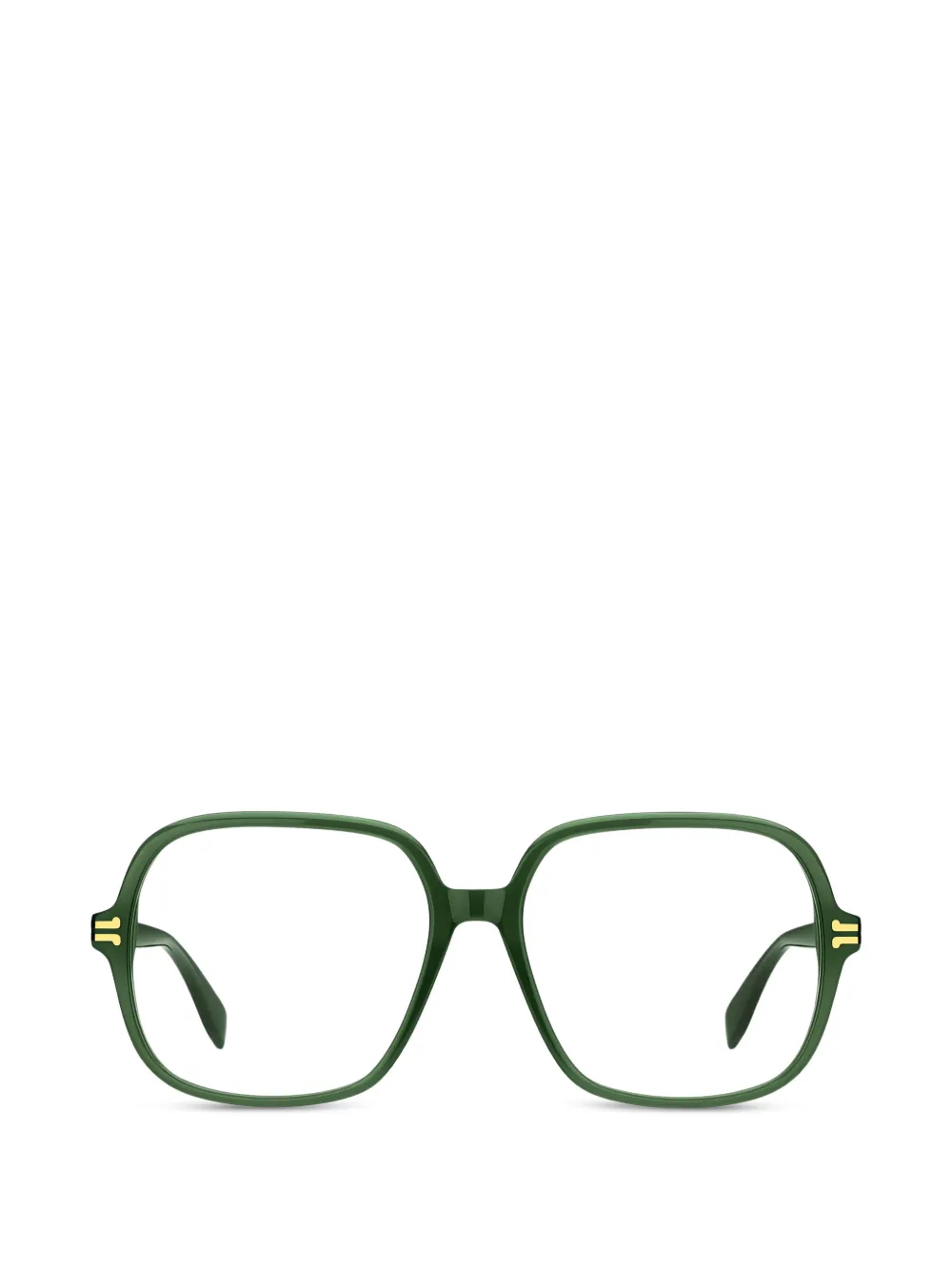 Marc Jacobs Runway square-frame glasses - Verde