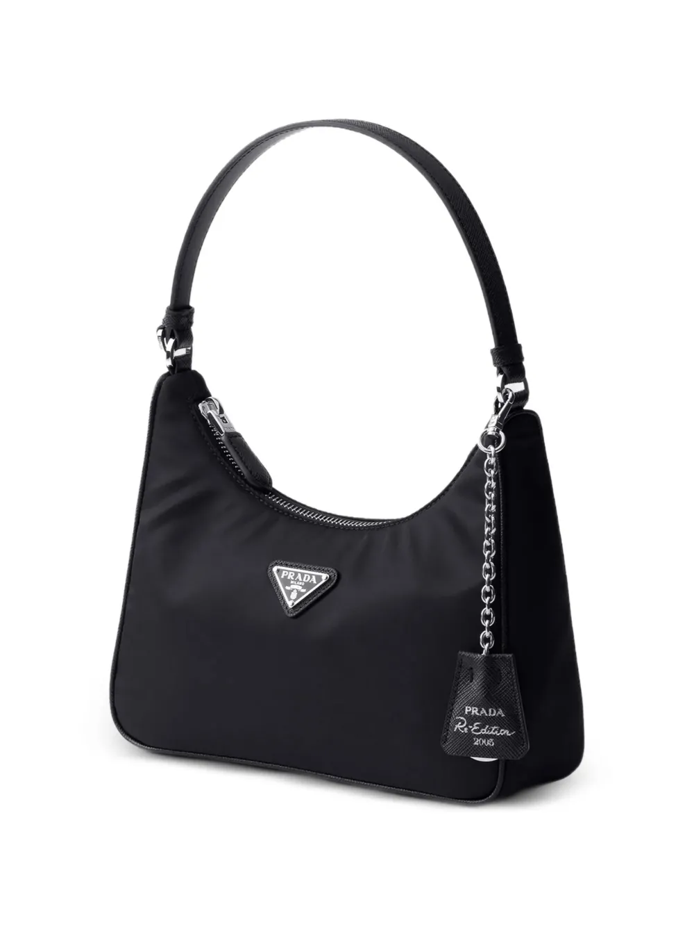 Prada Re-Edition 2005 Re-Nylon And Saffiano Mini Bag | Black