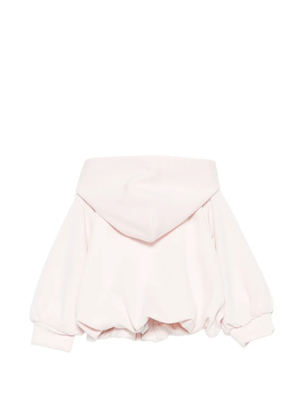 Emporio Armani Kids Hoodie met rits Roze