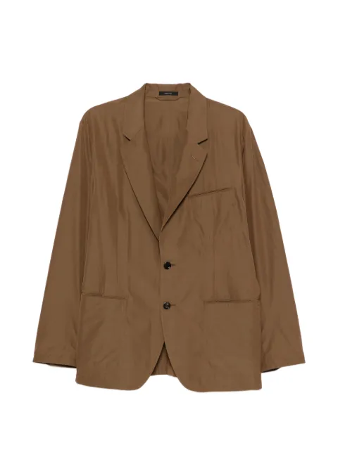 TOM FORD notched-lapel button-fastening jacket