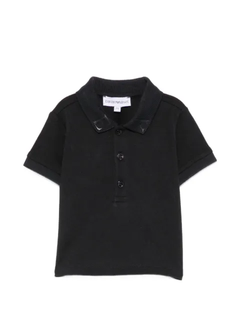 Emporio Armani Kids logo-print polo shirt