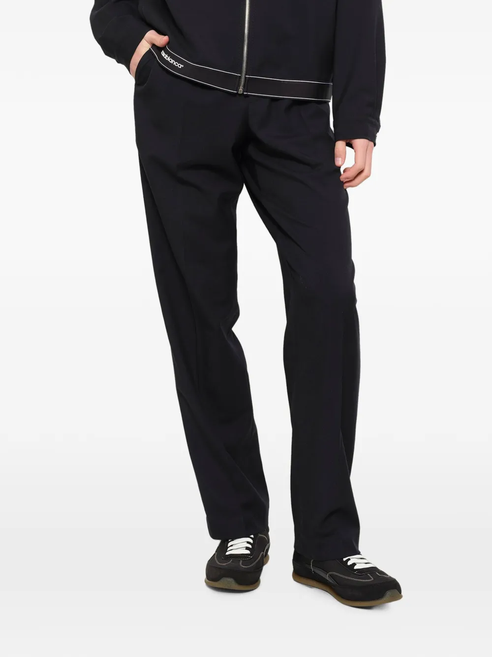 Casablanca Wollen sportbroek Zwart
