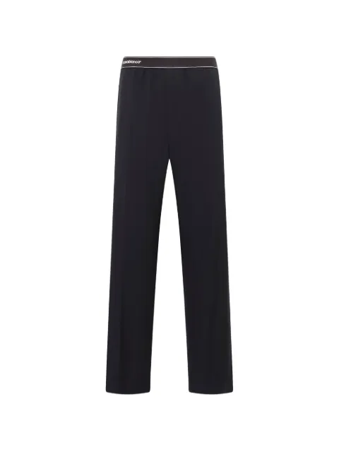 Casablanca logo-waistband tailored trousers