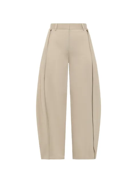 LOEWE pantalones rectos con pinzas