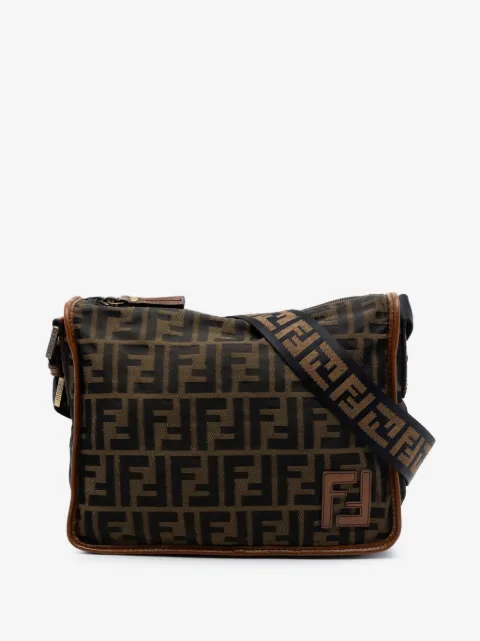 Fendi Pre-Owned 2000-2010 Zucca Umhängetasche aus Canvas